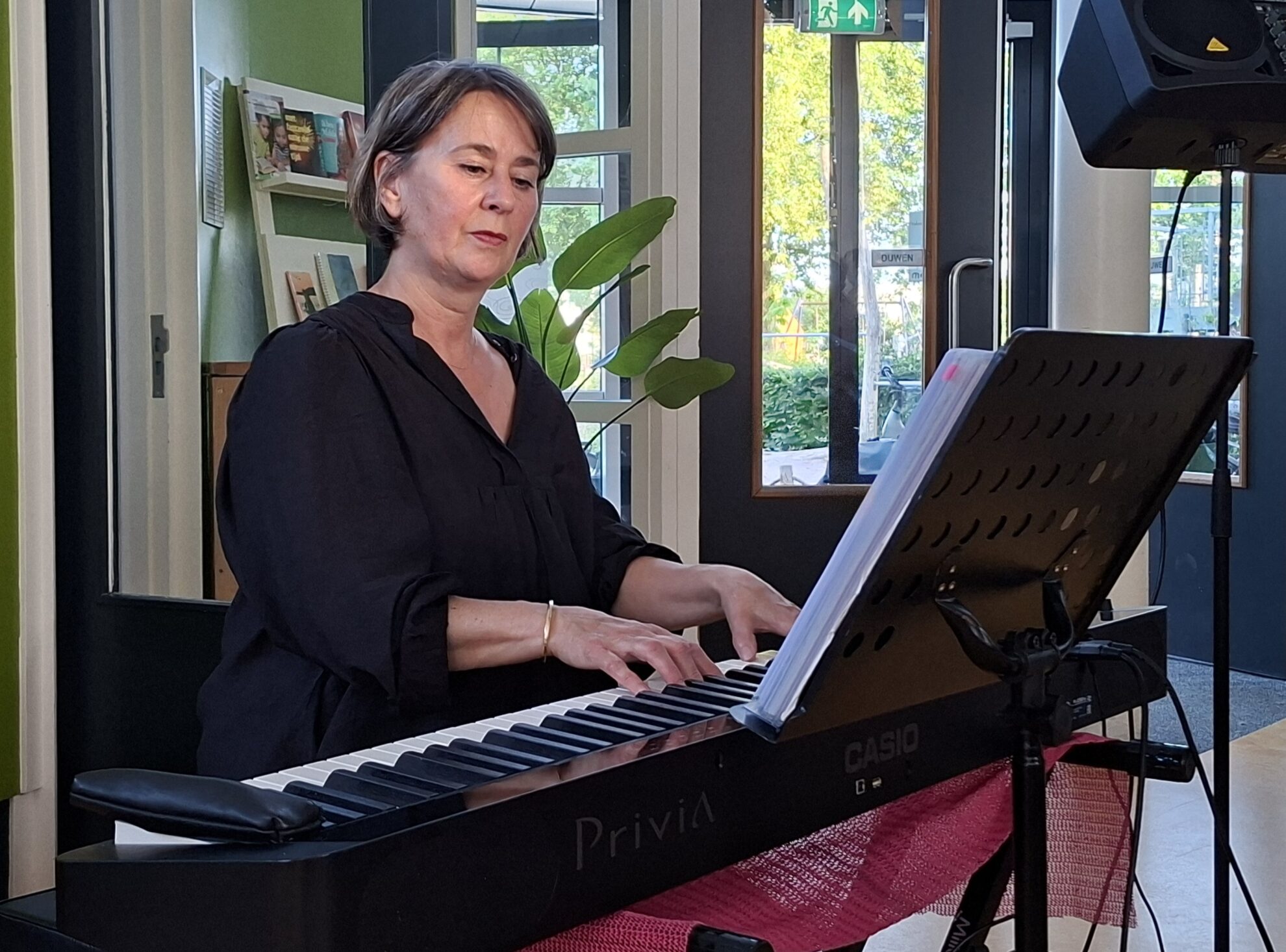 Onze pianist Ingrid de Vries